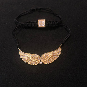 Wind Beneath Wings Bracelet in Gold