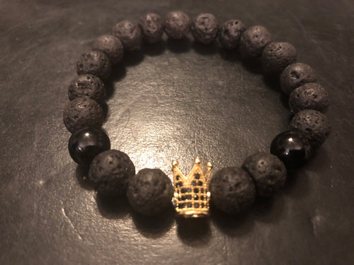 Carbon Crown Bracelet