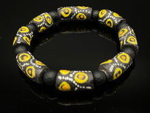 Load image into Gallery viewer, “Golden Eyes” Stretch Bracelet