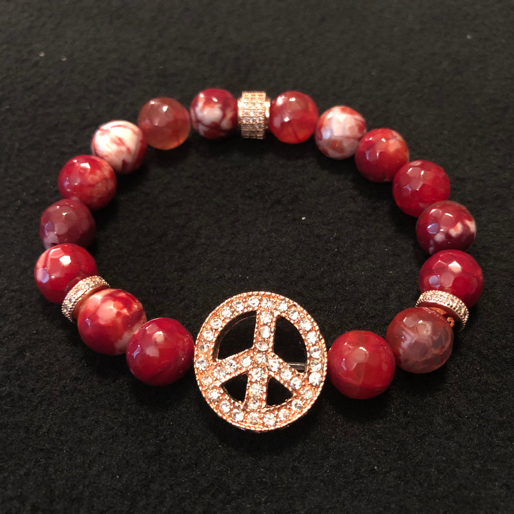 Pink Gold Peace