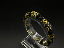 Load image into Gallery viewer, “Golden Eyes” Stretch Bracelet