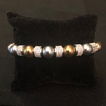 Load image into Gallery viewer, Bury Me In Silver &amp; Gold Bracelet