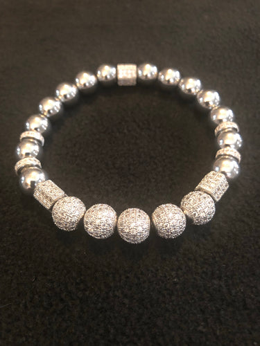 Bury Me In Silver Bracelet