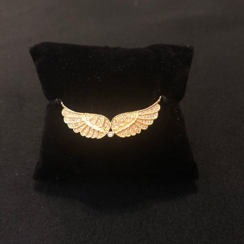Wind Beneath Wings Bracelet in Gold